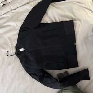 Black lululemon Bomber Jacket